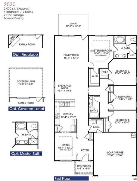 2D floor plan layout of this home in Park Place, Bowdon, GA (Image 3). 2D floor plan layout of this home in Park Place, Bowdon, GA (Image 3).