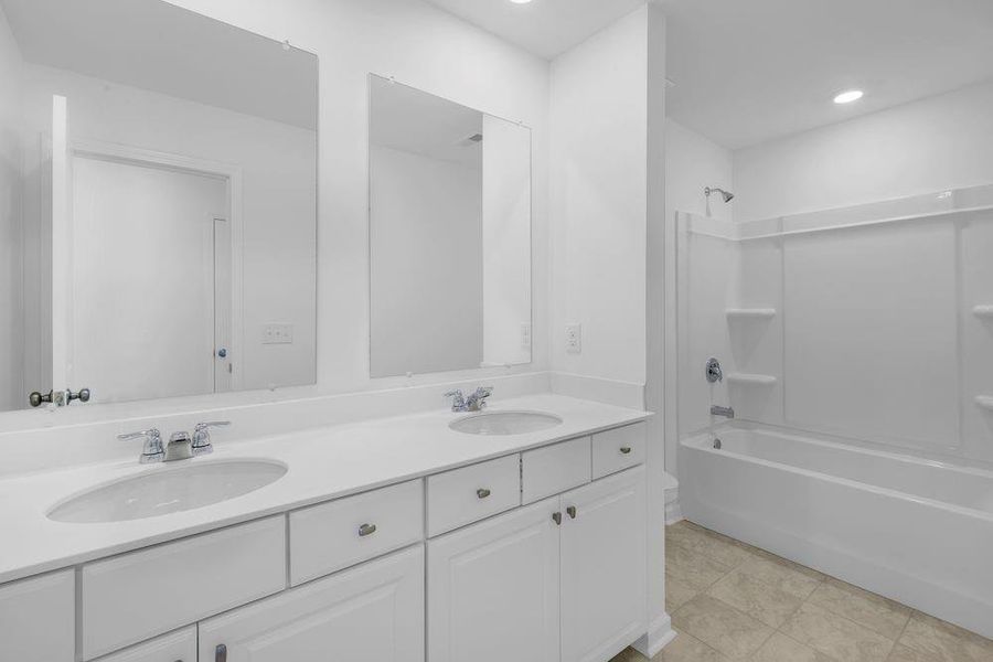 Furnished interior view inside a new home in Heritage River, Euharlee (Image 10).