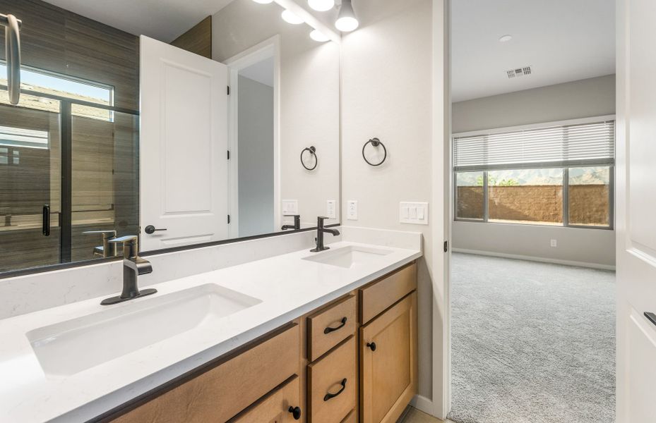 Furnished interior view inside a new home in Regent Hills - Meadow Series, Buckeye (Image 10). Furnished interior view inside a new home in Regent Hills - Meadow Series, Buckeye (Image 10).