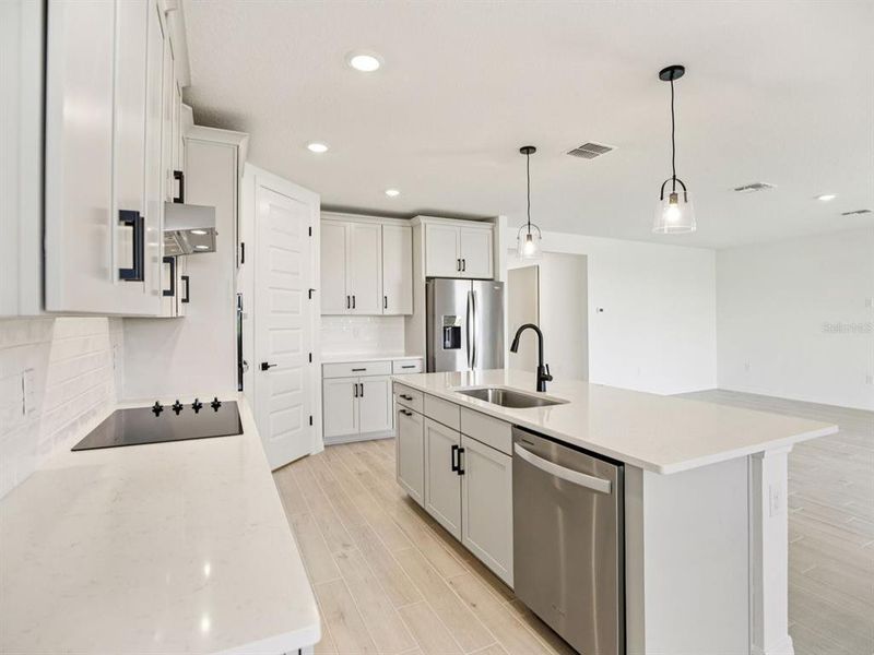 Furnished interior view inside a new home in Salt Meadows - Signature Series, Parrish (Image 3).