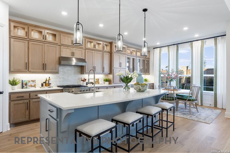 Furnished interior view inside a new home in Mont Blanc, Schertz (Image 3).