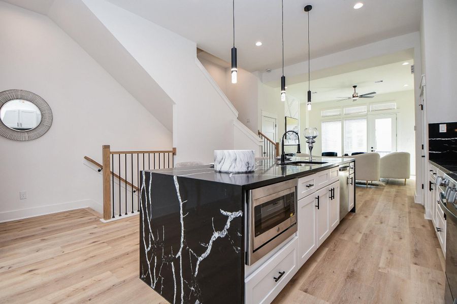 Furnished interior view inside a new home in , Houston (Image 31).