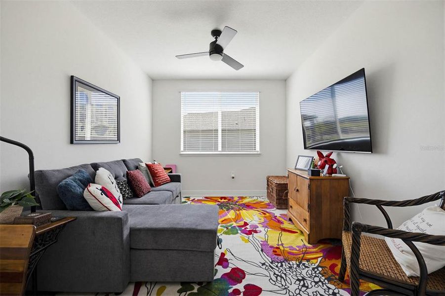 Furnished interior view inside a new home in The Grove at Stuart Crossing - Signature Series, Bartow (Image 18). Furnished interior view inside a new home in The Grove at Stuart Crossing - Signature Series, Bartow (Image 18).