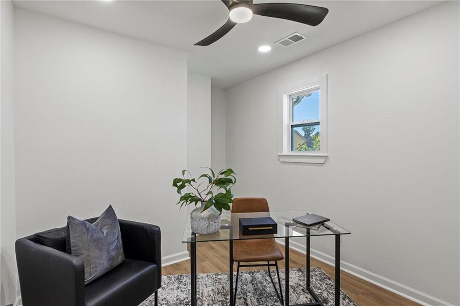 Furnished interior view inside a new home in , Fairburn (Image 11). Furnished interior view inside a new home in , Fairburn (Image 11).