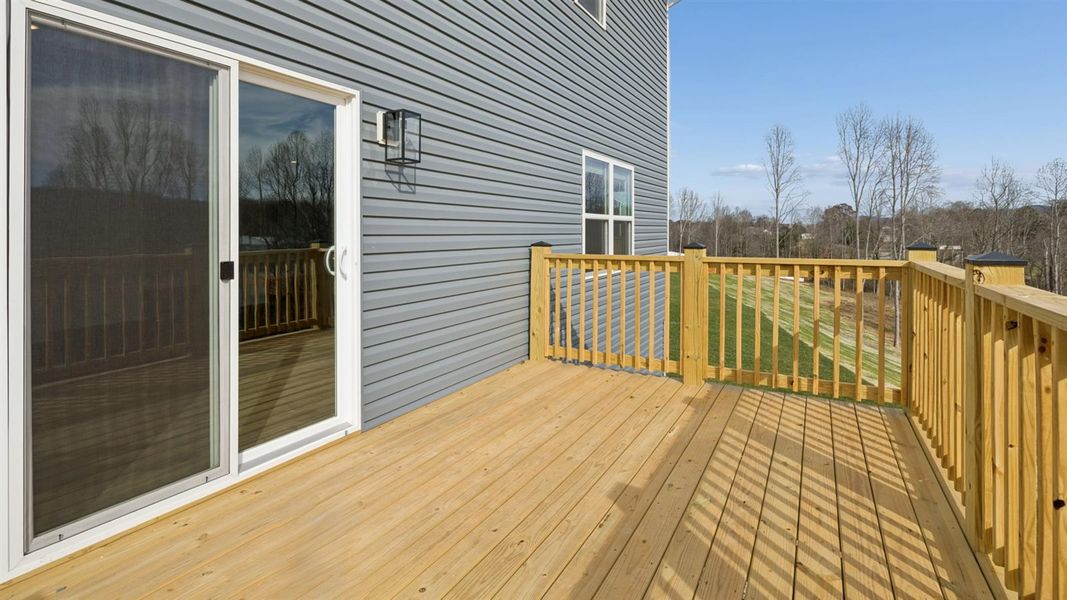 Exterior details and patio area of a home in Whispering Springs, Maryville (Image 16).