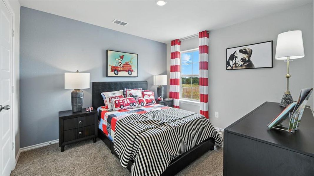 Furnished interior view inside a new home in Monarch at the Meadows, Ponder (Image 17). Furnished interior view inside a new home in Monarch at the Meadows, Ponder (Image 17).