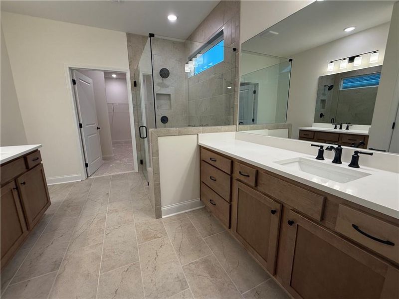 Furnished interior view inside a new home in , Hiram (Image 12).