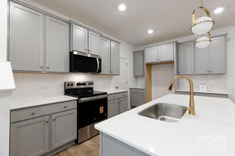 Furnished interior view inside a new home in , Charlotte (Image 13).