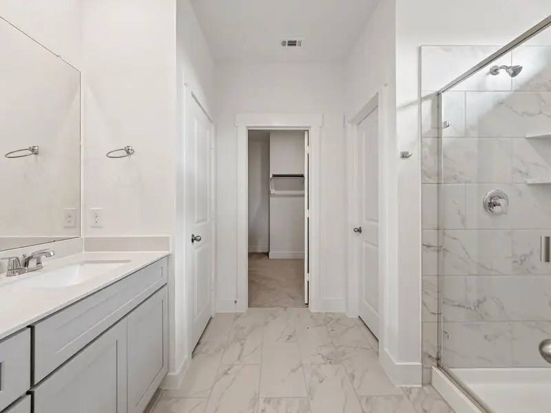 Furnished interior view inside a new home in Meadow Ridge Estates, Josephine (Image 18).