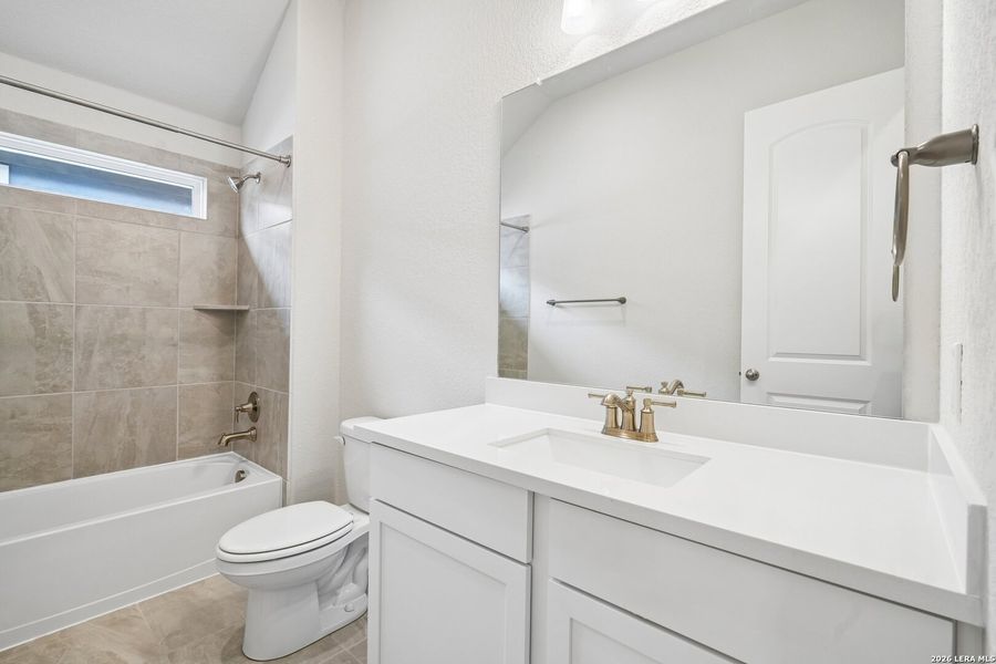 Furnished interior view inside a new home in The Crossvine, Schertz (Image 7).
