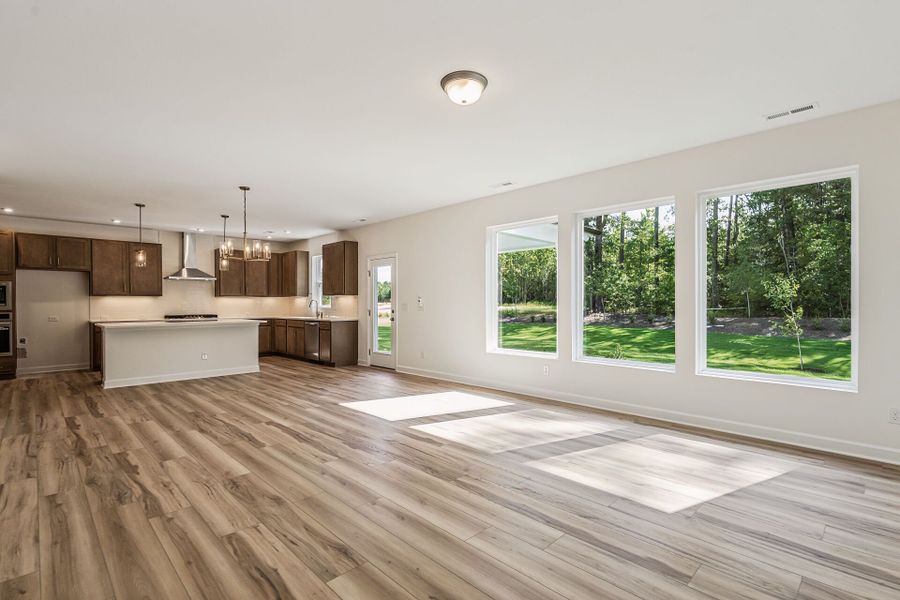 Spacious, unfurnished interior of a new home in Serenity - The Village Collection, Fuquay Varina (Image 13). Spacious, unfurnished interior of a new home in Serenity - The Village Collection, Fuquay Varina (Image 13).