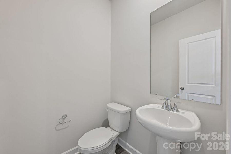 Photo is not of the actual home, but is an inspirational photo of builder’s model home and may depict options, furnishings, and/or decorator features that are not included