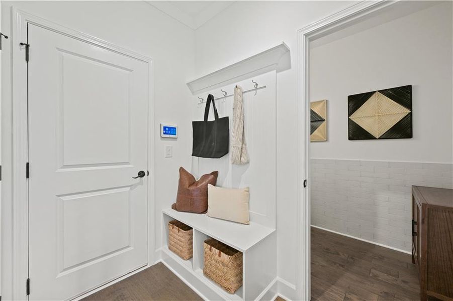 Furnished interior view inside a new home in Briar Creek, Atlanta (Image 24).