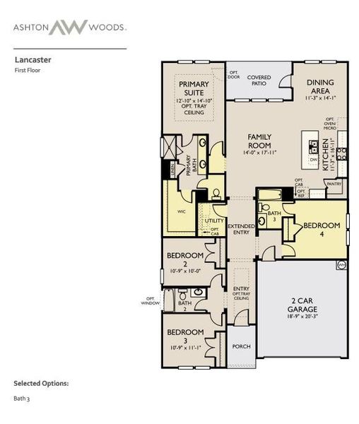 2D floor plan layout of this home in Provence 50s, Austin, TX (Image 3). 2D floor plan layout of this home in Provence 50s, Austin, TX (Image 3).