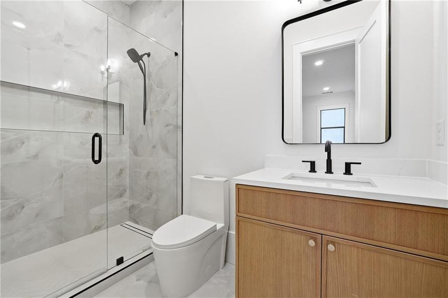 Furnished interior view inside a new home in , Buford (Image 9).