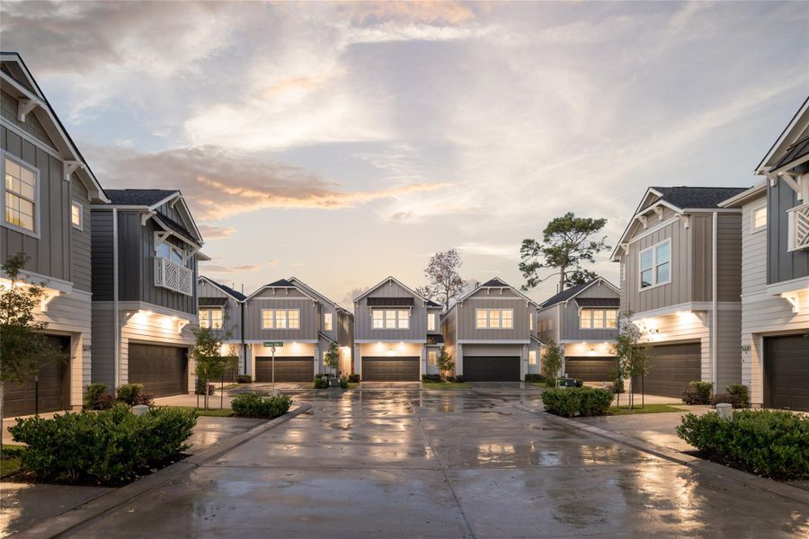 Private Driveway Homes in a Gated Community Private Driveway Homes in a Gated Community