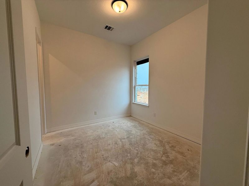 Construction Progress - Second Bedroom