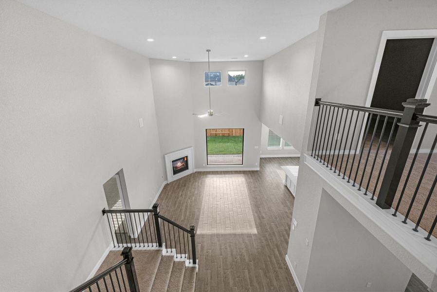 Furnished interior view inside a new home in Morton Creek Ranch, Katy (Image 7).