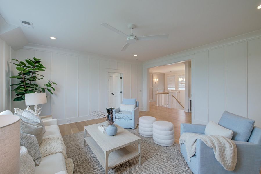 Furnished interior view inside a new home in Daniel Island Park, Charleston (Image 44).