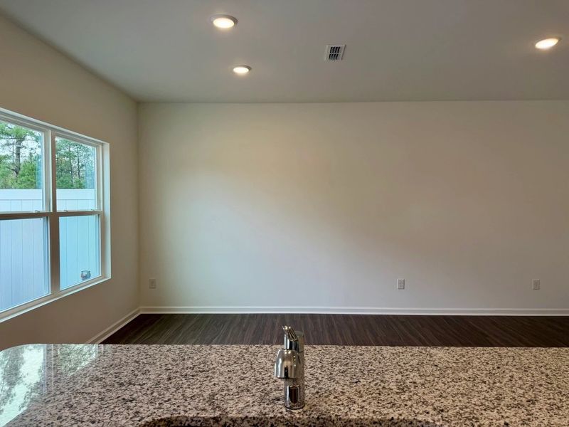Breakfast Area - Sleek and light-filled with subtle drama.