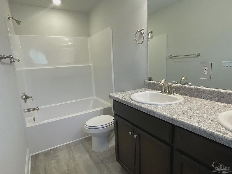 Furnished interior view inside a new home in Turtle Creek, Cantonment (Image 6).