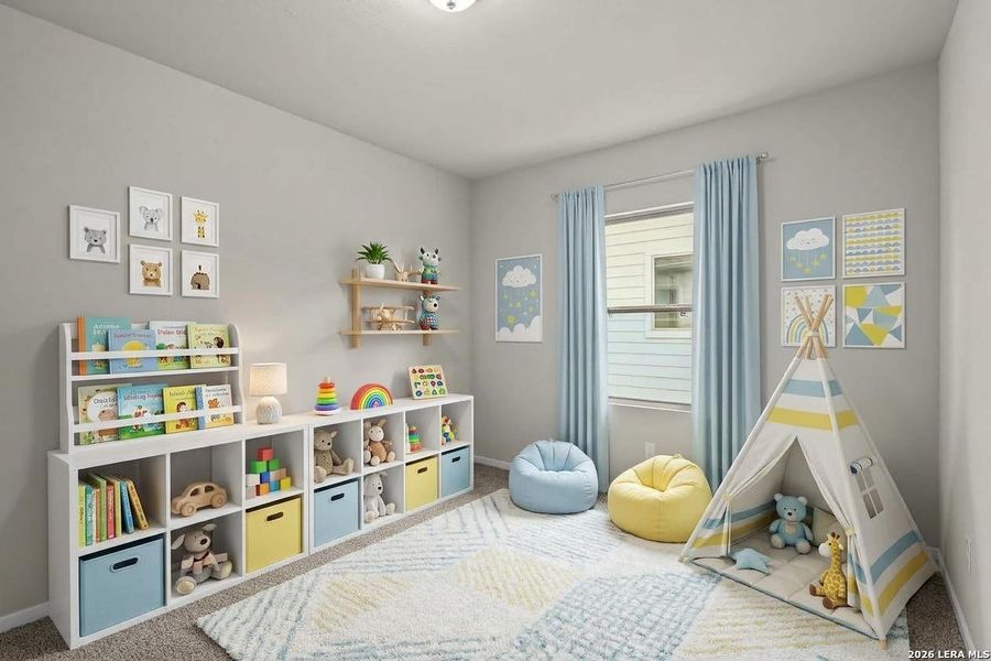 Furnished interior view inside a new home in Garden Grove, San Antonio (Image 11).