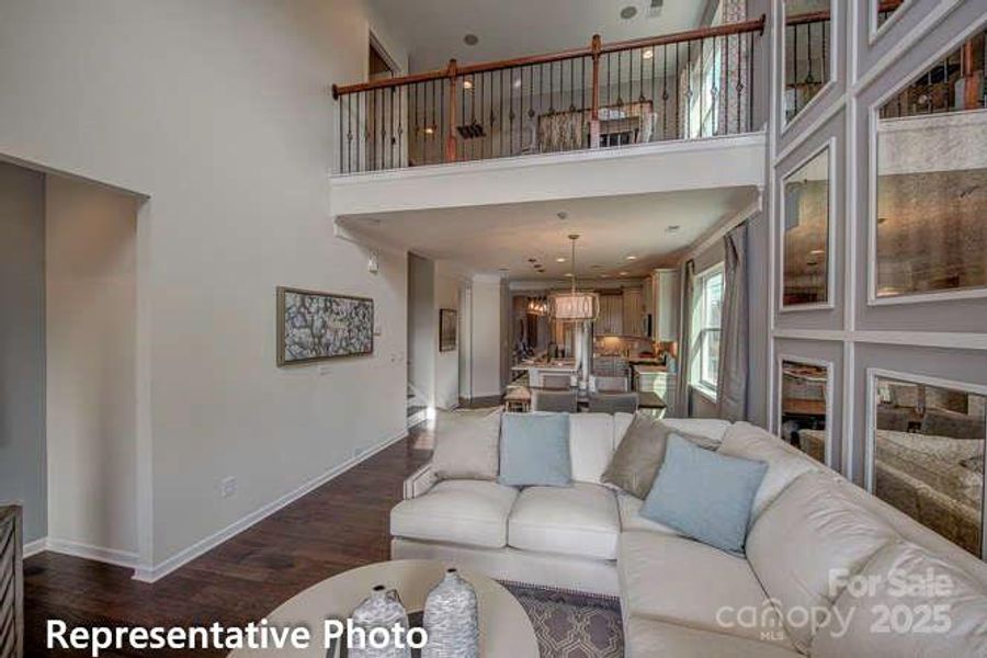 Furnished interior view inside a new home in Harrisburg Village, Harrisburg (Image 8). Furnished interior view inside a new home in Harrisburg Village, Harrisburg (Image 8).