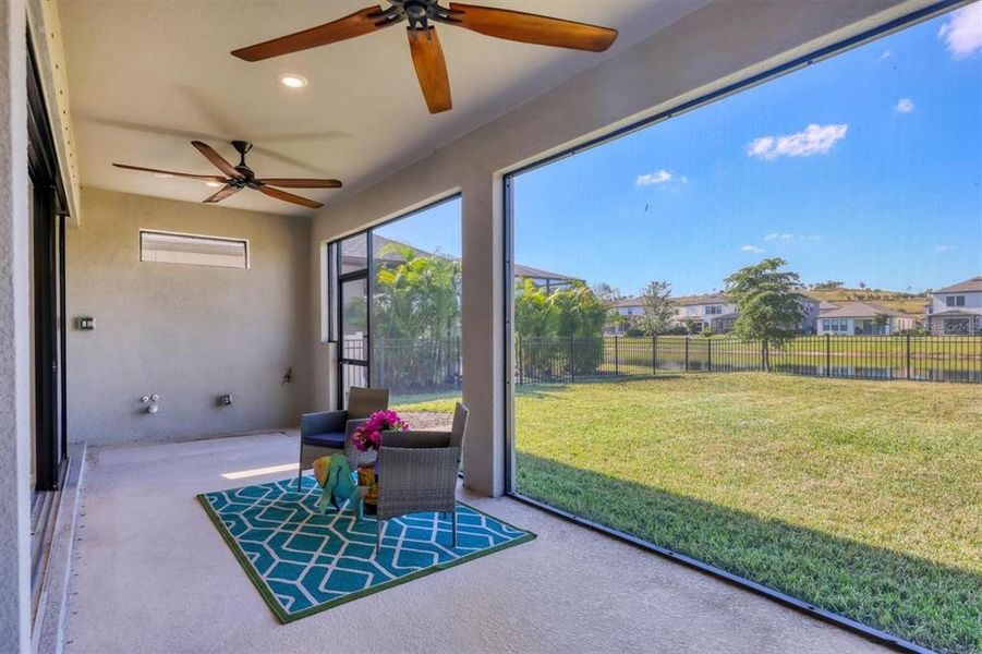 Exterior details and patio area of a home in , Bradenton (Image 19). Exterior details and patio area of a home in , Bradenton (Image 19).