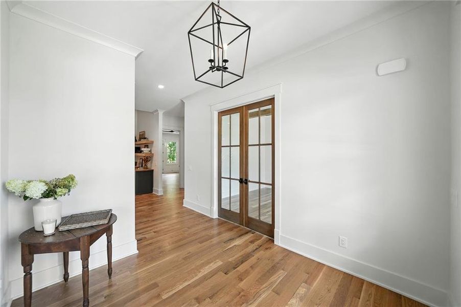 Furnished interior view inside a new home in , Canton (Image 41).