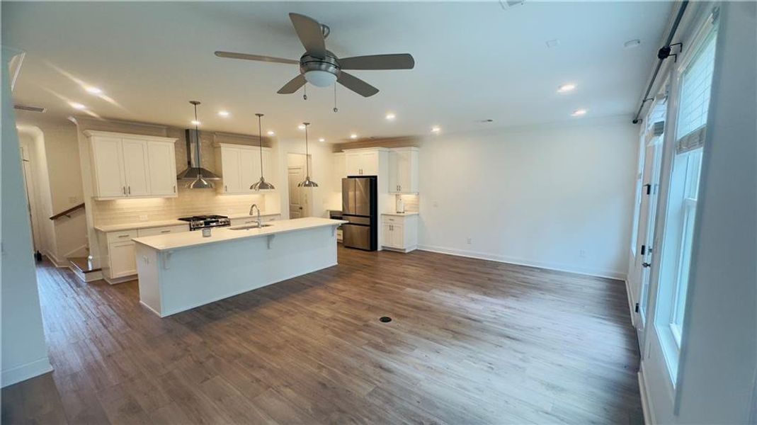 Furnished interior view inside a new home in , Cumming (Image 15). Furnished interior view inside a new home in , Cumming (Image 15).