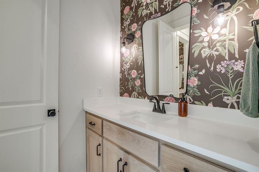 Furnished interior view inside a new home in , Fort Worth (Image 22).