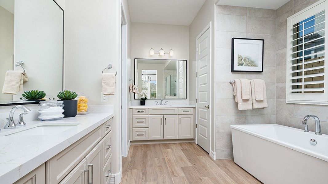 Representative furnished interior of a home built from the Thompson by Taylor Morrison in Ladera Trails, Peoria (Image 13).