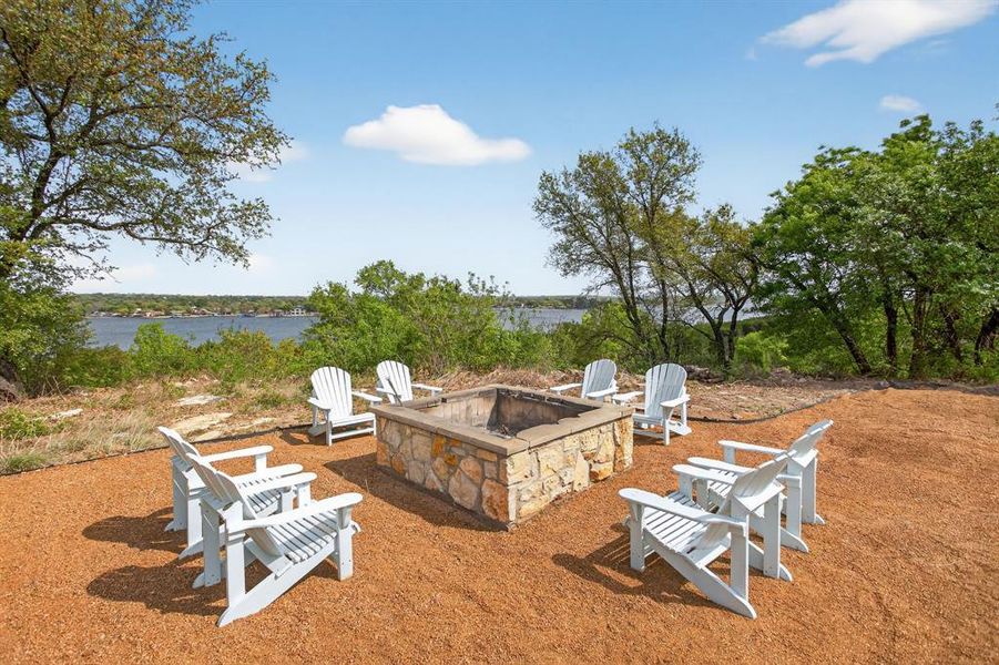 This area truly captures the rugged beauty of this side of the lake. This property is very private as the back views will never be encumbered with another structure blocking this view.