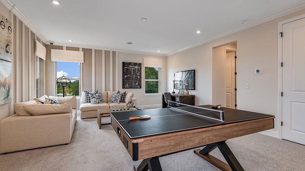 Representative furnished interior of a home built from the Sunset by Taylor Morrison in Ardisia Park, New Smyrna Beach (Image 15).
