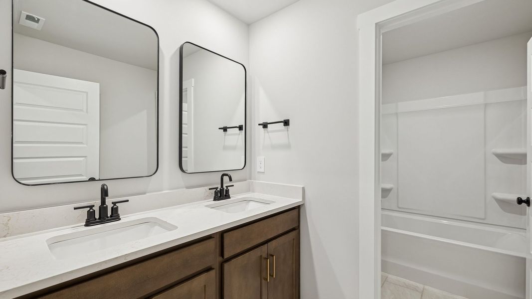 Furnished interior view inside a new home in Harvest Point, Spring Hill (Image 15).