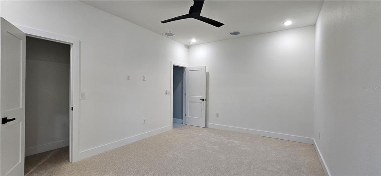 Status of construction as of August 16, 2025. Third Bedroom