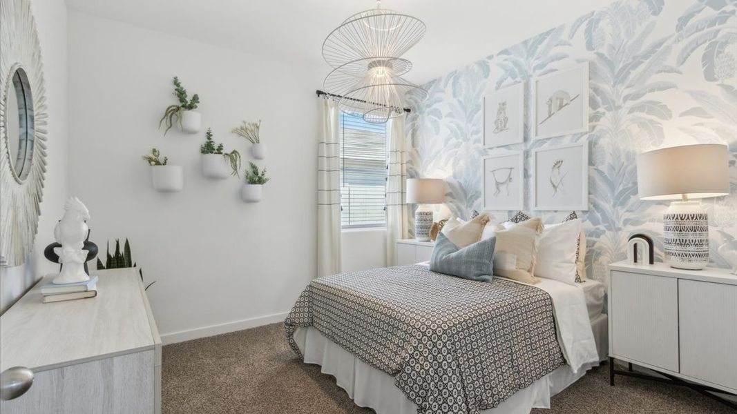 Furnished interior view inside a new home in Western Crossing, Florence (Image 27). Furnished interior view inside a new home in Western Crossing, Florence (Image 27).