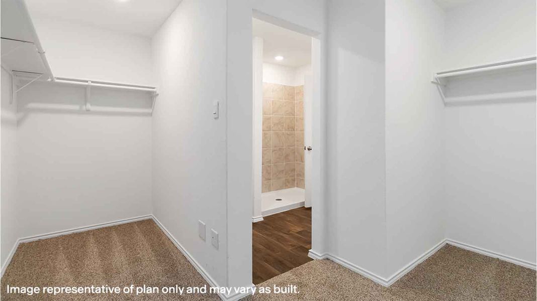 Representative unfurnished interior of a home built from the DAVIS by D.R. Horton in Canterra Creek 45' and 50' Homesites, Iowa Colony (Image 13). Representative unfurnished interior of a home built from the DAVIS by D.R. Horton in Canterra Creek 45' and 50' Homesites, Iowa Colony (Image 13).