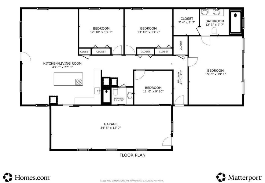 View of home floor plan