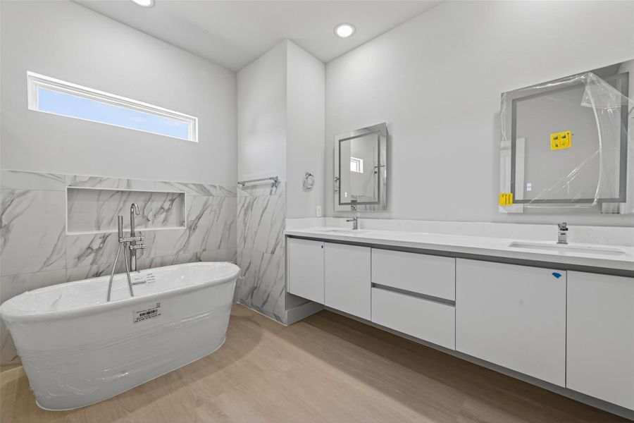 Furnished interior view inside a new home in Metro Village, Houston (Image 11).