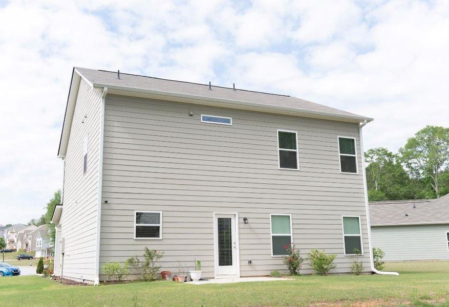Exterior details and patio area of a home in , Winder (Image 4).