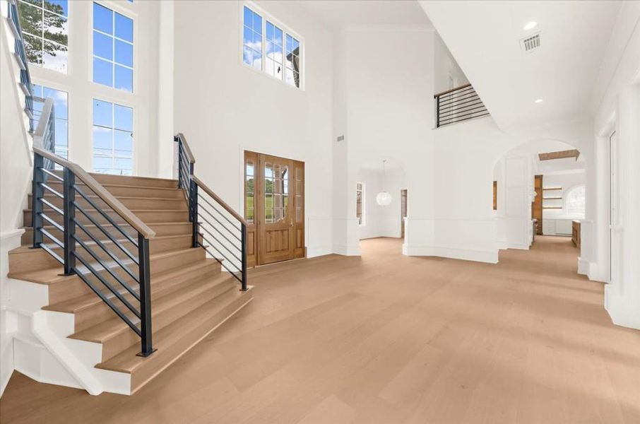 Spacious, unfurnished interior of a new home in , Canton (Image 86).