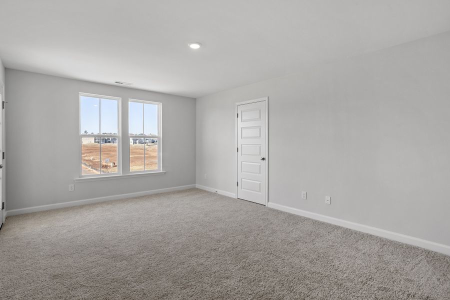 Spacious, unfurnished interior of a new home in Sweetbrier, Durham (Image 34).