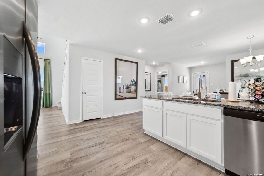 Furnished interior view inside a new home in Red Hawk Landing, San Antonio (Image 13).