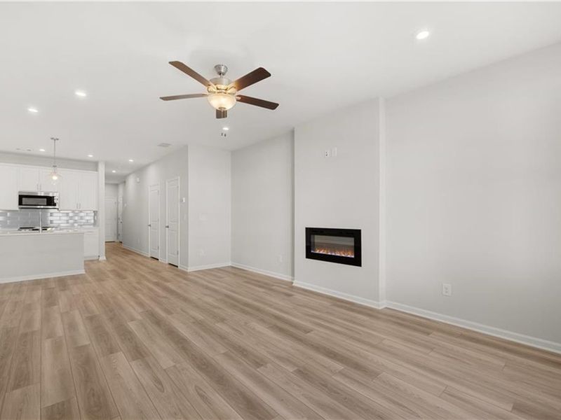 Spacious, unfurnished interior of a new home in Stegall Village, Emerson (Image 34). Spacious, unfurnished interior of a new home in Stegall Village, Emerson (Image 34).