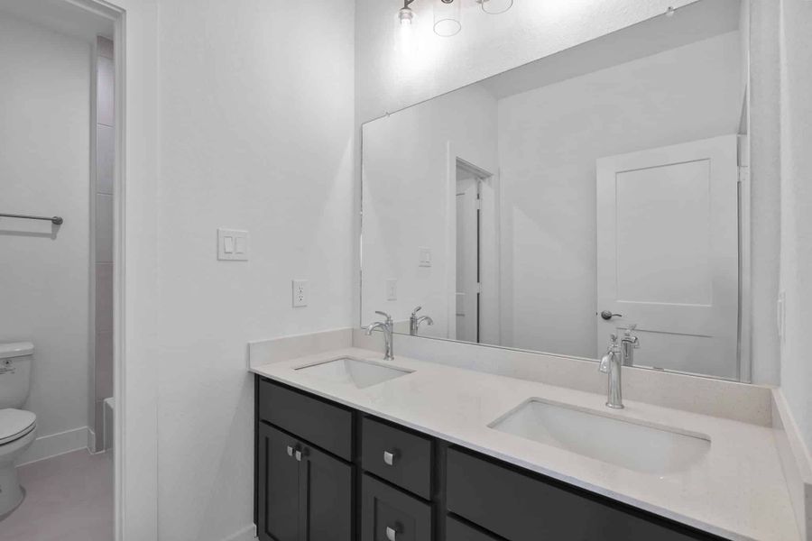 Furnished interior view inside a new home in Attwater 55s, Waller (Image 13).