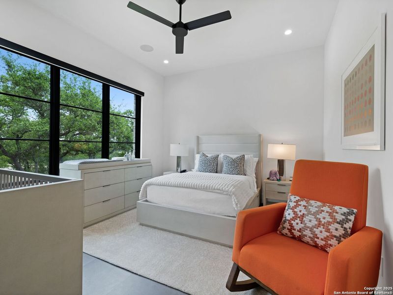 Furnished interior view inside a new home in , Boerne (Image 34).