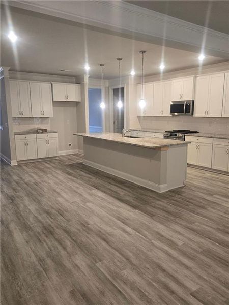 Furnished interior view inside a new home in Mirror Lake at South Harbour, Villa Rica (Image 6). Furnished interior view inside a new home in Mirror Lake at South Harbour, Villa Rica (Image 6).