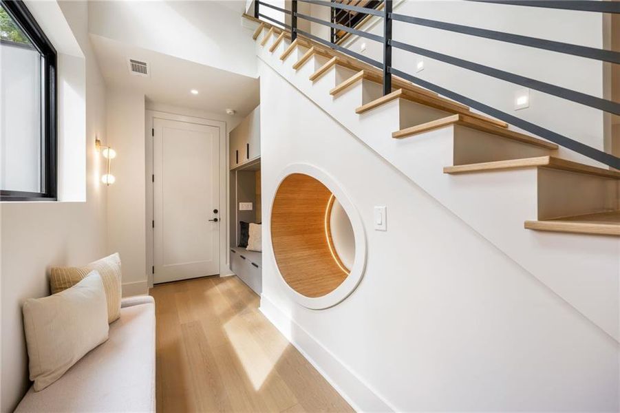Furnished interior view inside a new home in , Atlanta (Image 11).