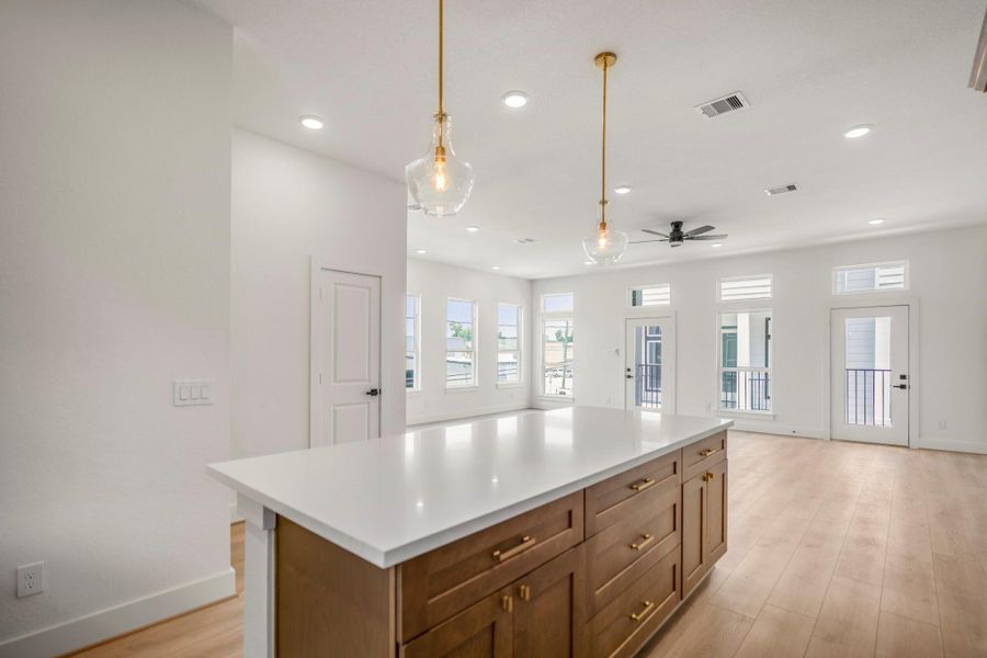 Furnished interior view inside a new home in , Houston (Image 7). Furnished interior view inside a new home in , Houston (Image 7).